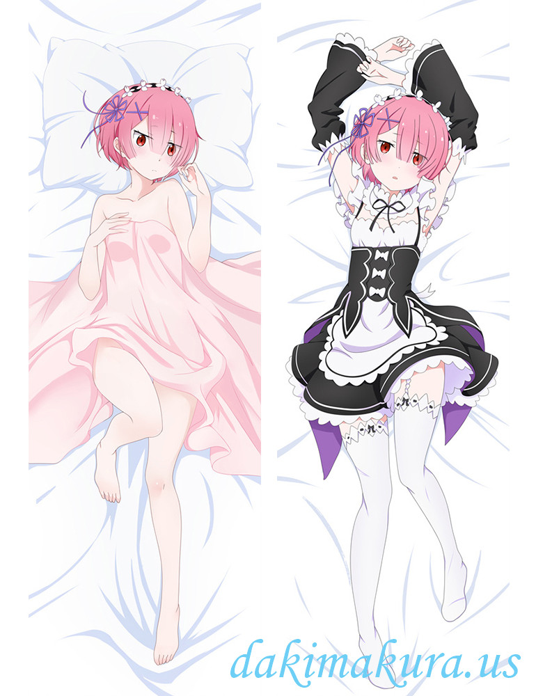 Ram - Re Zero Anime Body Pillow Case japanese love pillows for sale
